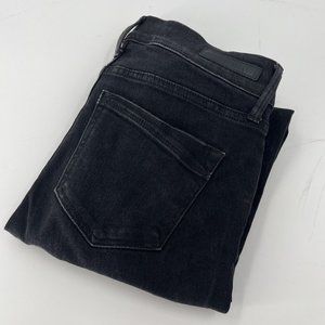 Express Black Mid-Rise Super Soft Jean Leggings Size 4